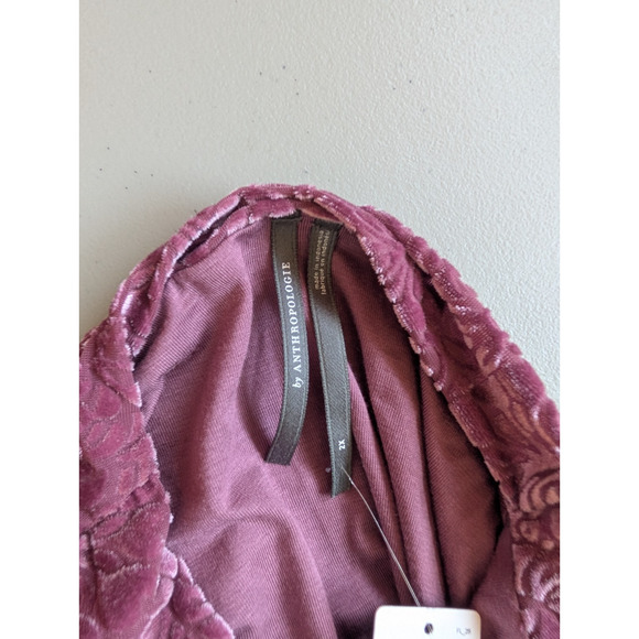 NWT Anthropologie Maya Ruched Cowl Neck Midi Dress Mesh Velvet Sz Plus 2X #8A508 - Picture 9 of 11